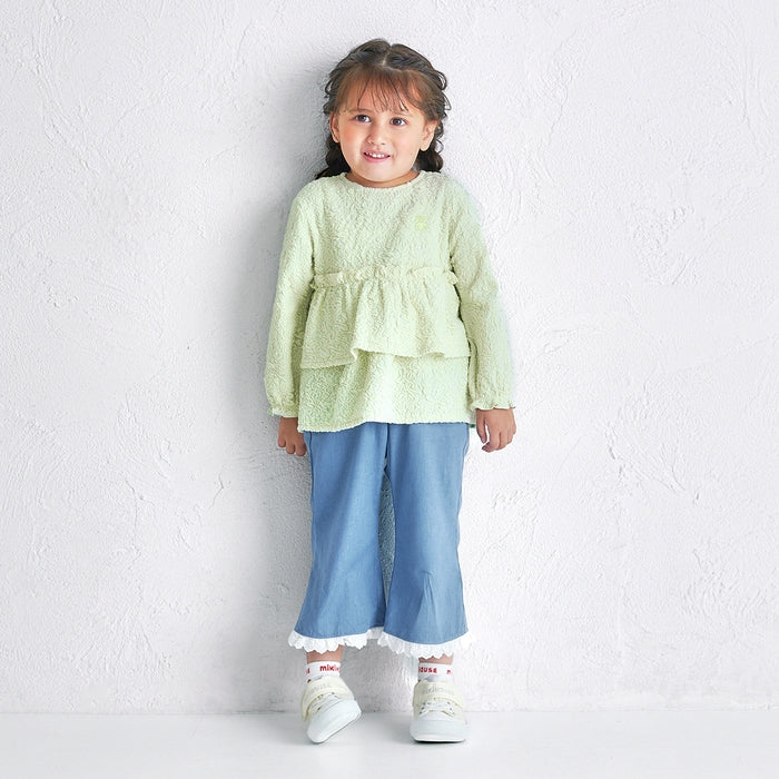 Teddy Bear Emblem Puffy Jacquard Tee