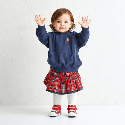 MIKI HOUSE Bear Back Logo Sweatshirt