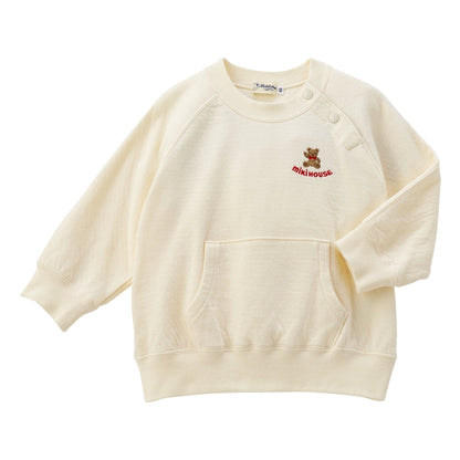 MIKI HOUSE Bear Back Logo Sweatshirt