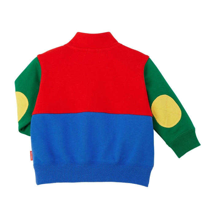 Classic MIKI HOUSE Bear Half-Zip Sweatshirt