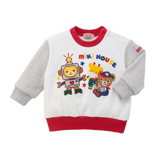 Retro Game Robot Sweatshirt