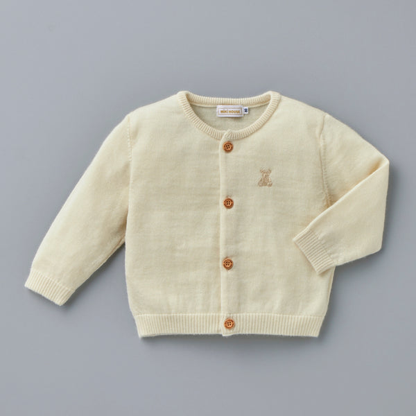 Alashan Cashmere Cardigan - IVORY