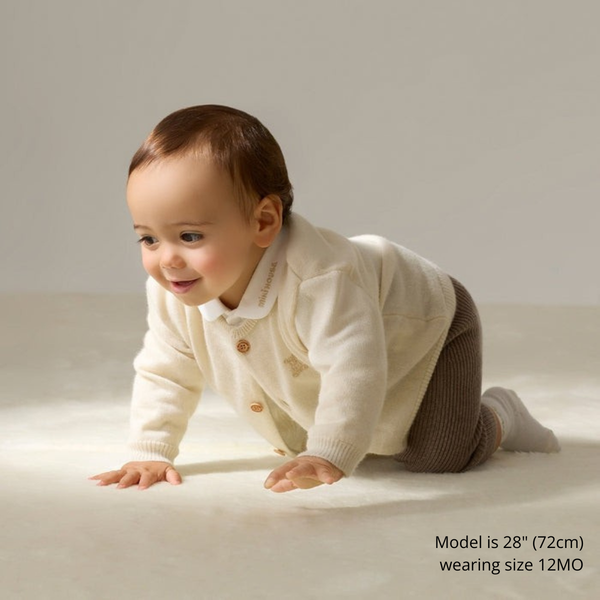 Alashan Cashmere Cardigan - IVORY