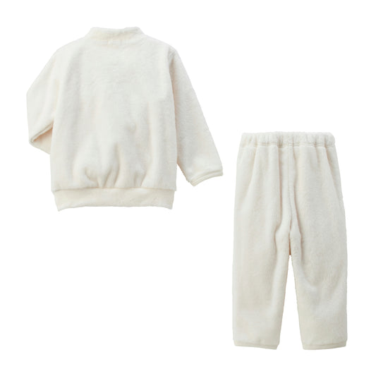 MIKI HOUSE Bear Microfur Loungewear