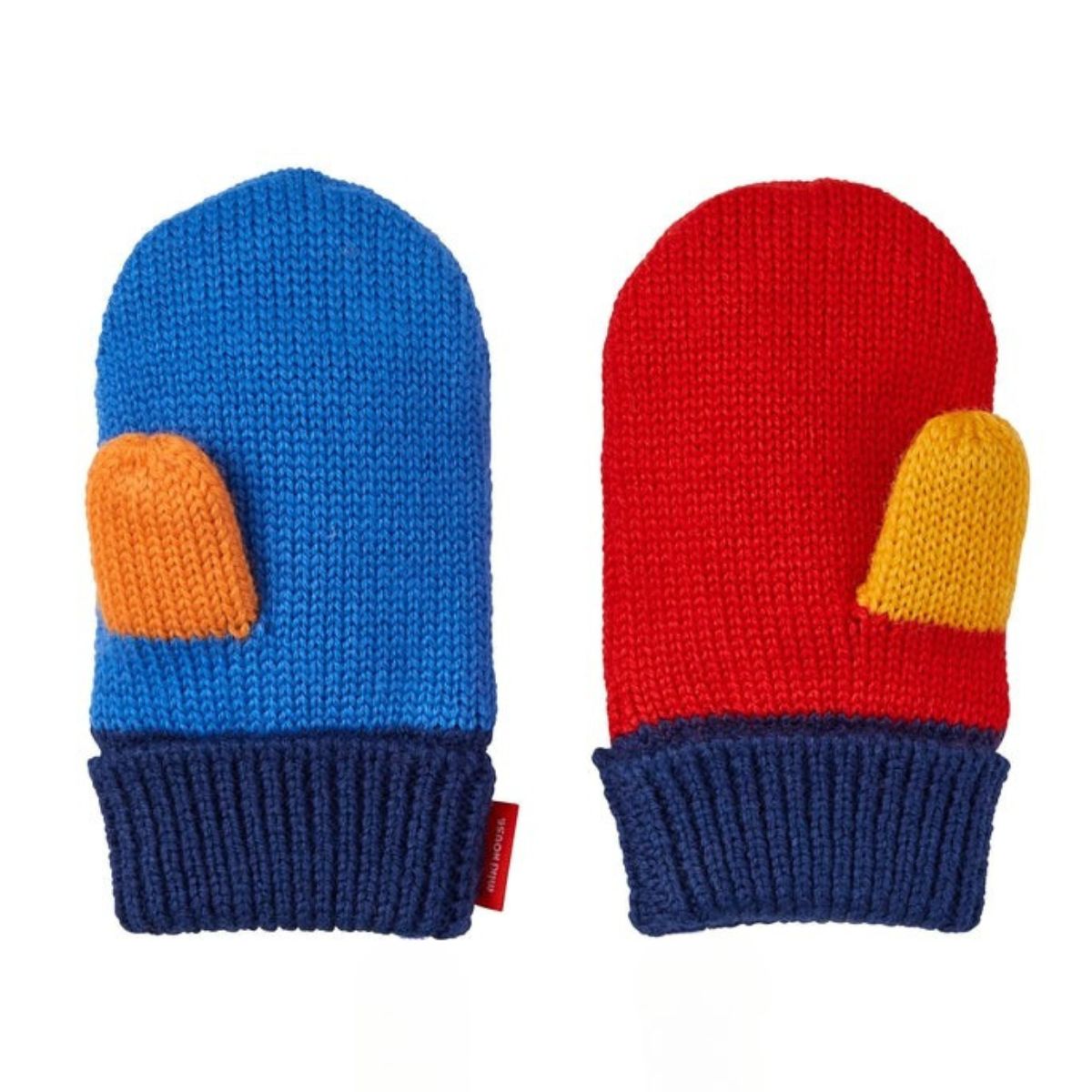 Festive MIKI HOUSE Friends Mittens