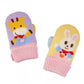 Festive MIKI HOUSE Friends Mittens
