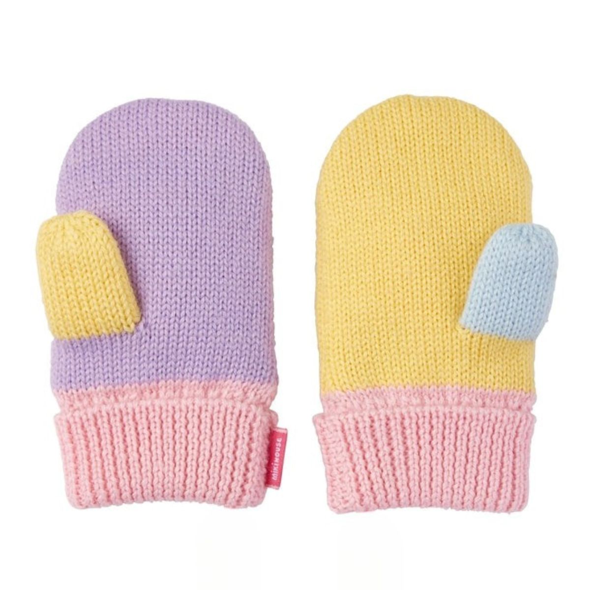 Festive MIKI HOUSE Friends Mittens