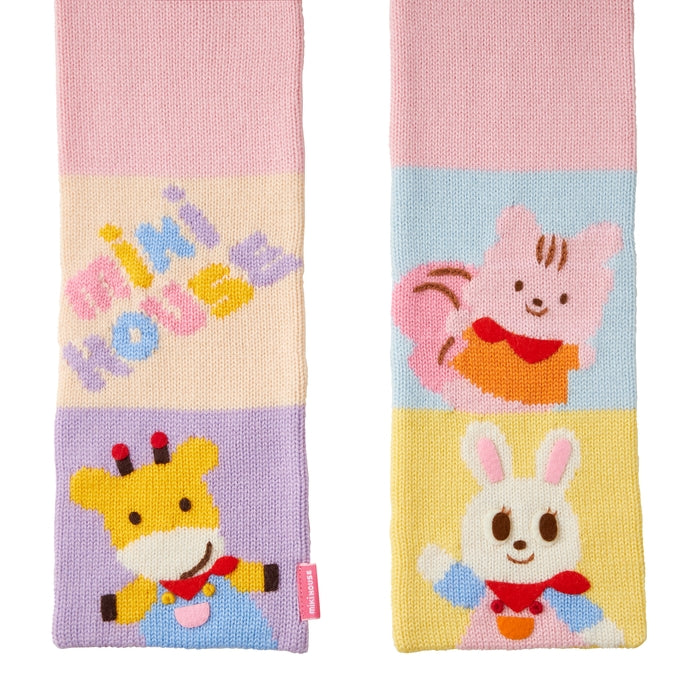 Festive MIKI HOUSE Friends Scarf