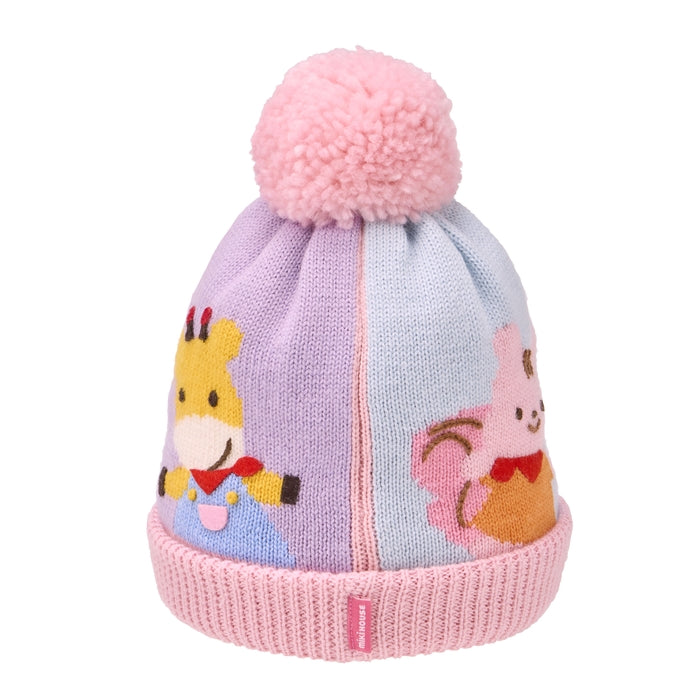 Festive MIKI HOUSE Friends Beanie