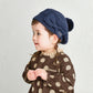 Cable Knitted Bow Beret