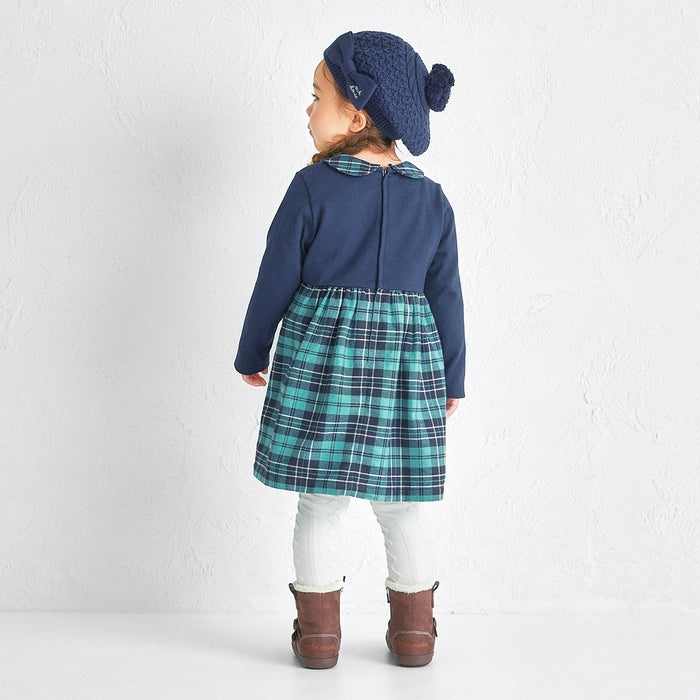 Cable Knitted Bow Beret