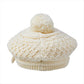 Cable Knitted Bow Beret