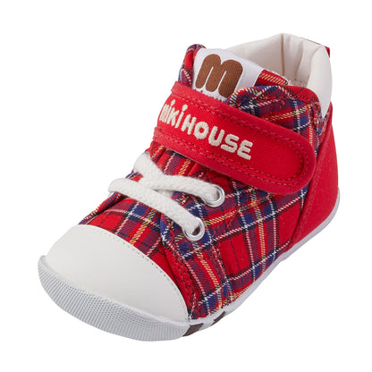 Traditional Tartan First Walker Shoes