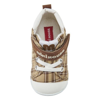 Traditional Tartan First Walker Shoes