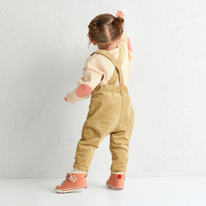 Cozy Corduroy Boa Winter Second Shoes