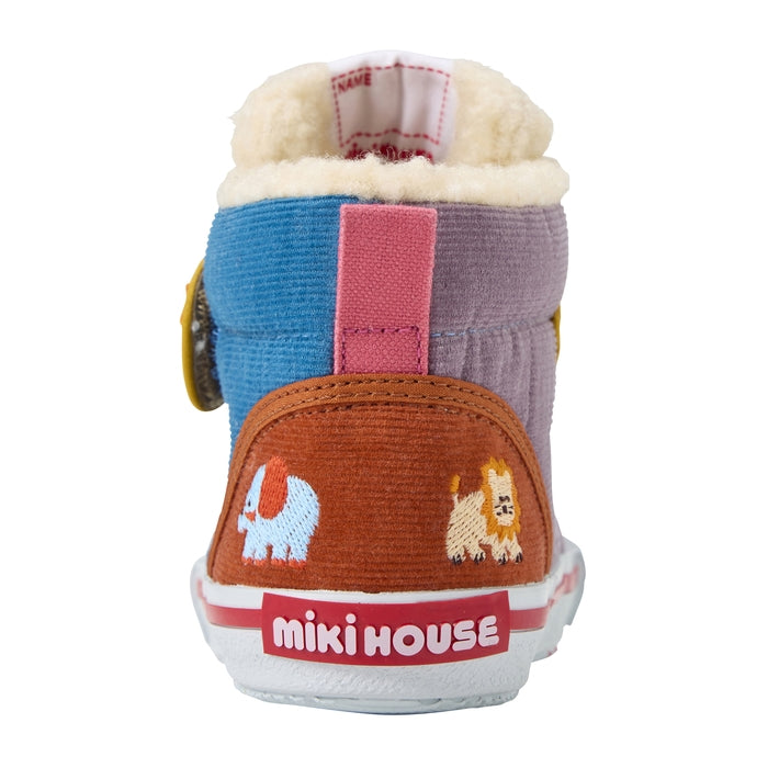 Classic MIKI HOUSE Bear Boa Second Shoes