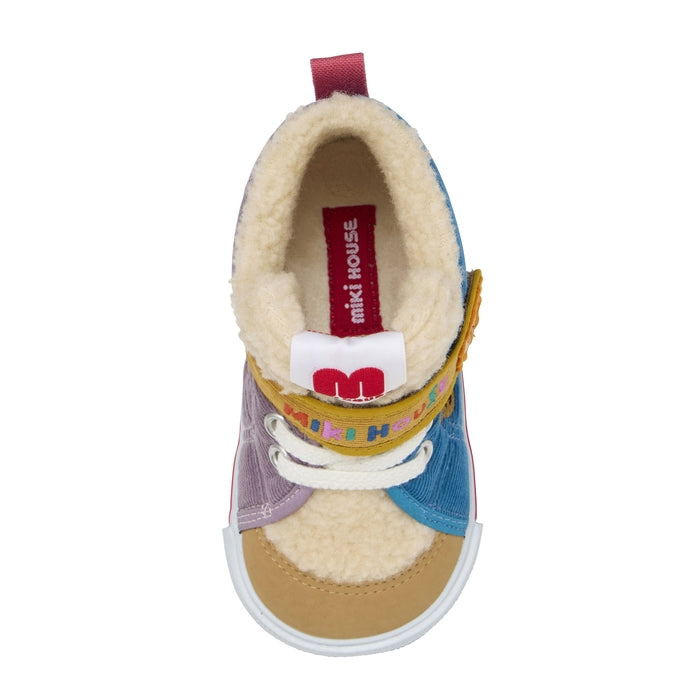 Classic MIKI HOUSE Bear Boa Second Shoes