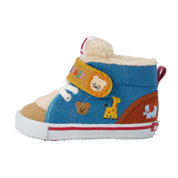 Classic MIKI HOUSE Bear Boa Second Shoes