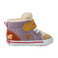 Classic MIKI HOUSE Bear Boa Second Shoes
