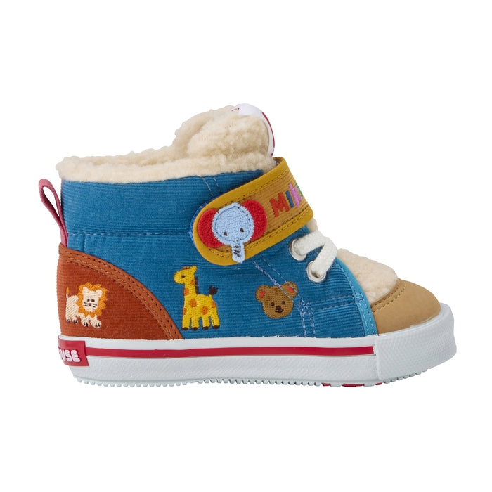 Classic MIKI HOUSE Bear Boa Second Shoes