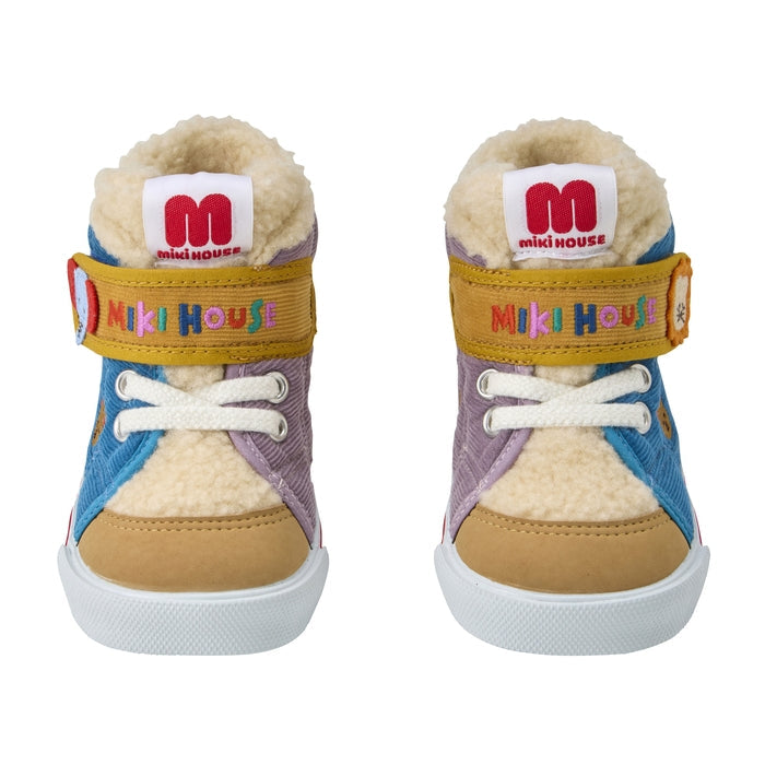 Classic MIKI HOUSE Bear Boa Second Shoes