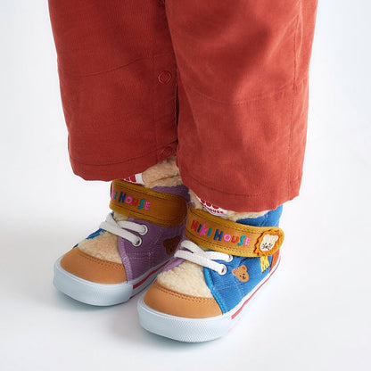 Classic MIKI HOUSE Bear Boa Second Shoes