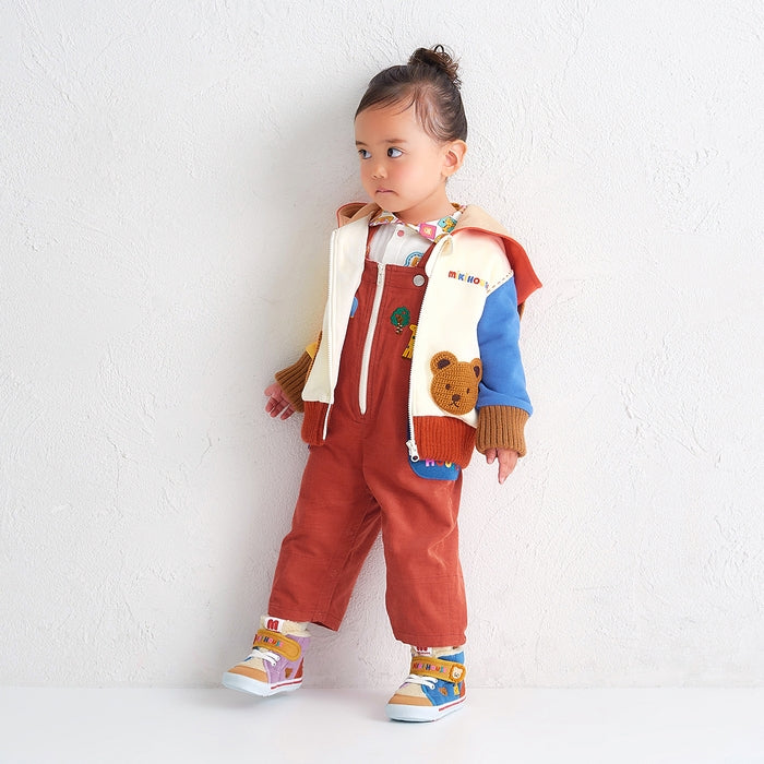 Classic MIKI HOUSE Bear Boa Second Shoes