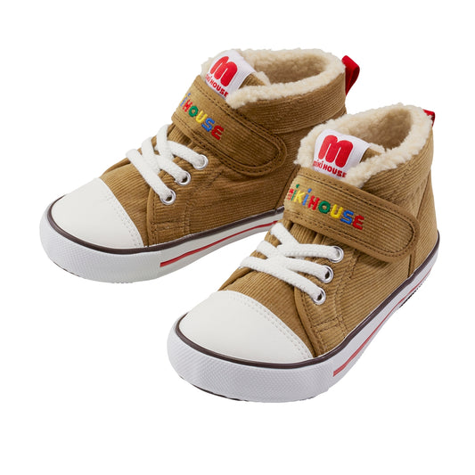 Corduroy High Top Sneakers for Kids