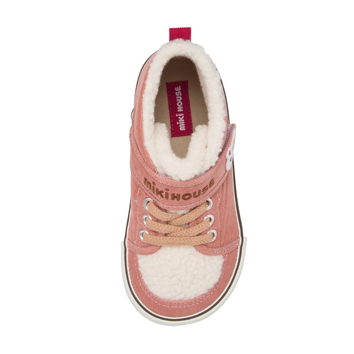 Cozy Corduroy Boa Winter Shoes for Kids