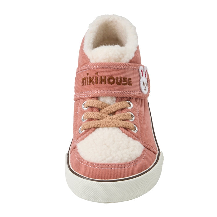 Cozy Corduroy Boa Winter Shoes for Kids
