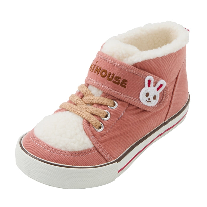 Cozy Corduroy Boa Winter Shoes for Kids