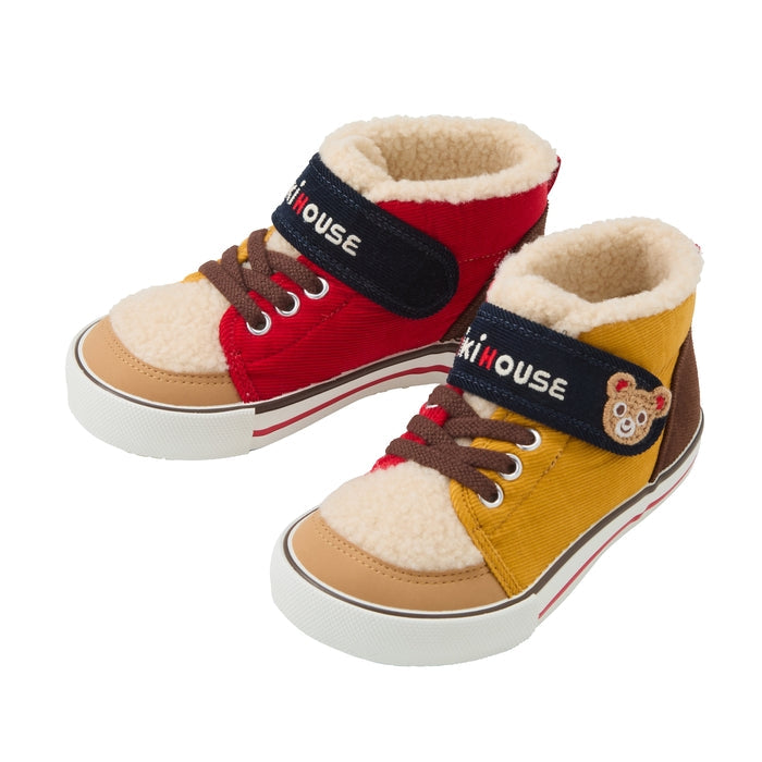 Cozy Corduroy Boa Winter Shoes for Kids