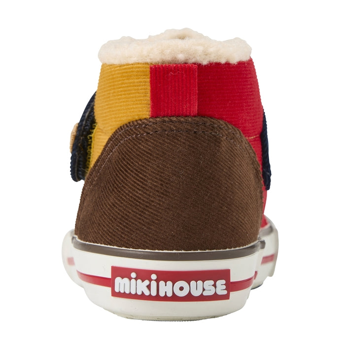 Cozy Corduroy Boa Winter Shoes for Kids