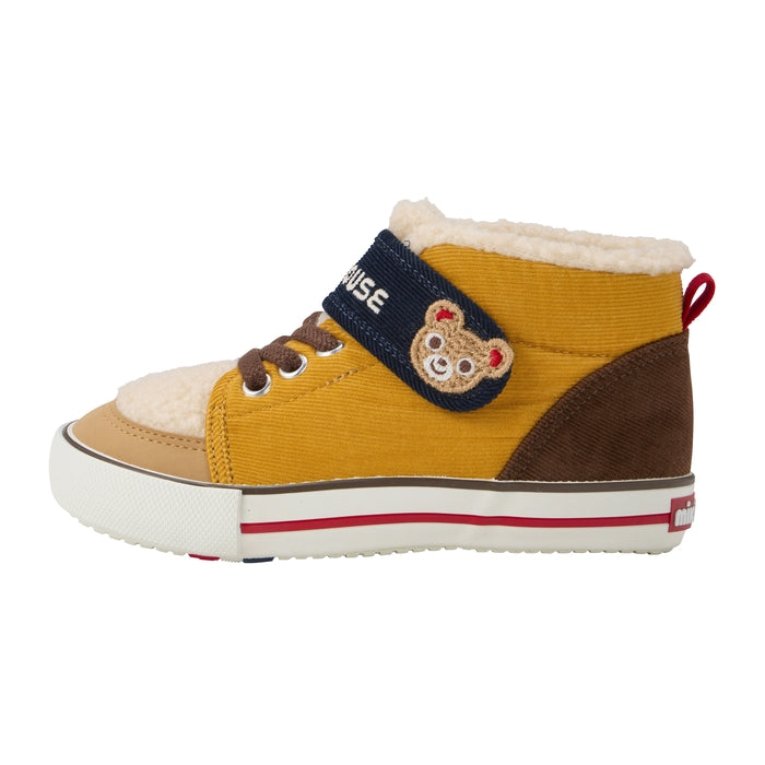 Cozy Corduroy Boa Winter Shoes for Kids