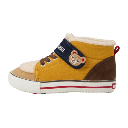 Cozy Corduroy Boa Winter Shoes for Kids