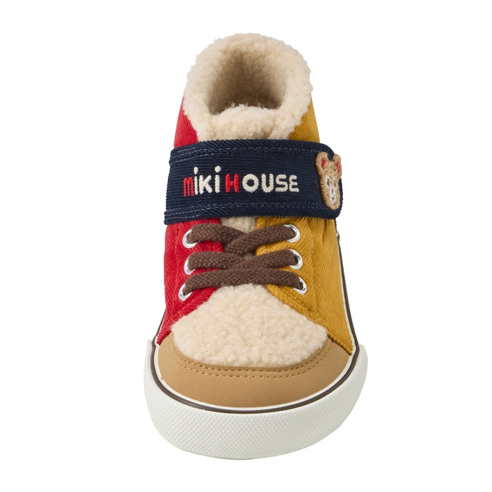 Cozy Corduroy Boa Winter Shoes for Kids