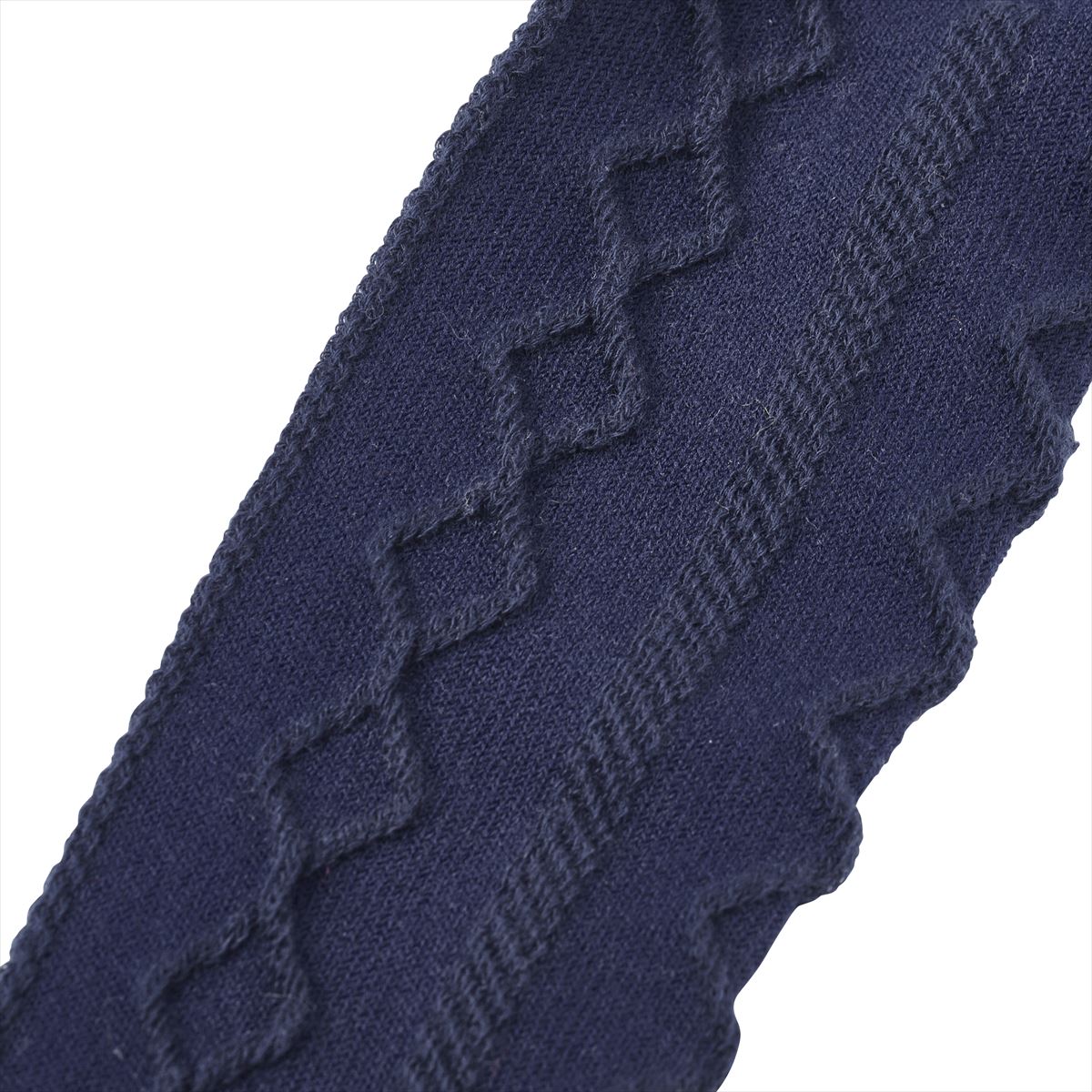 Miki House Cable Knit Tights Navy 3T