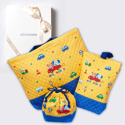 Bear Quilted Bag Gift Set