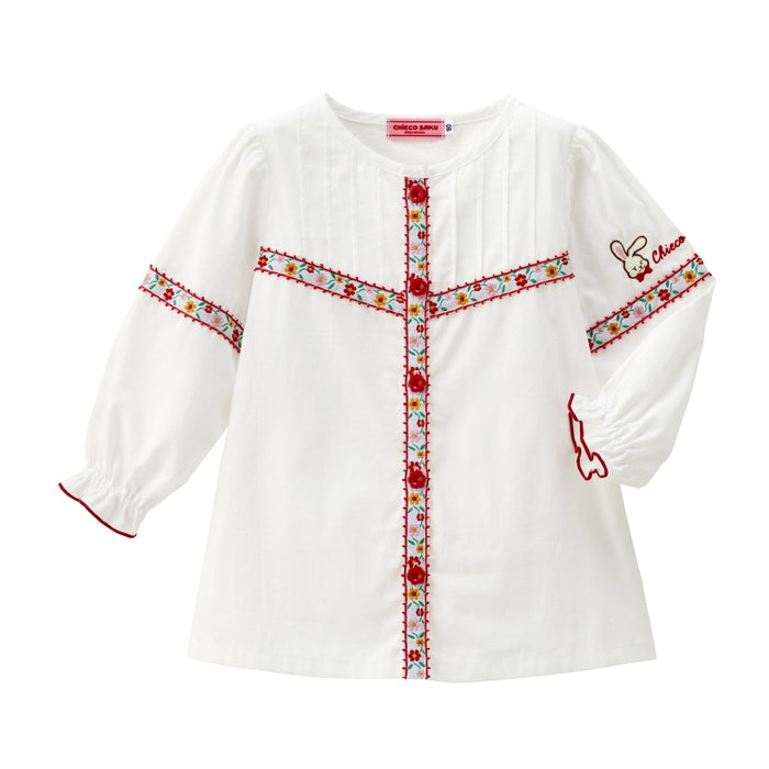 Sweet Candy Flower Blouse