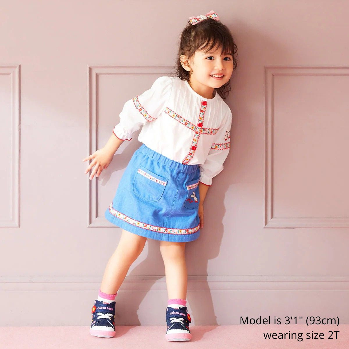 Sweet Candy Flower Blouse