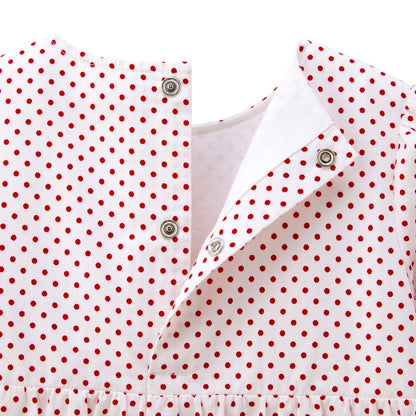 Sweet Candy Apple Smock Blouse