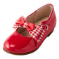 Sweet Gingham Ribbon Ballet Shoes