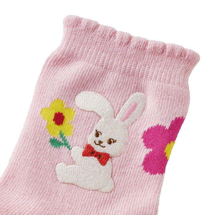 Pink Blossom Sky Socks