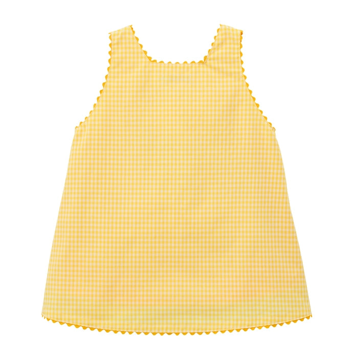 Lucky Clover Gingham Jumper Skirt