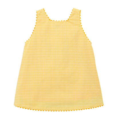 Lucky Clover Gingham Jumper Skirt
