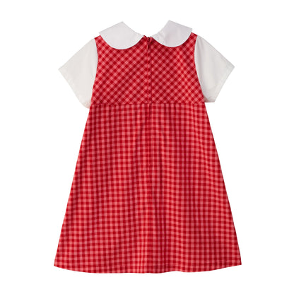 Sweet Gingham Ribbon Dress