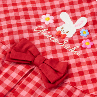 Sweet Gingham Ribbon Dress