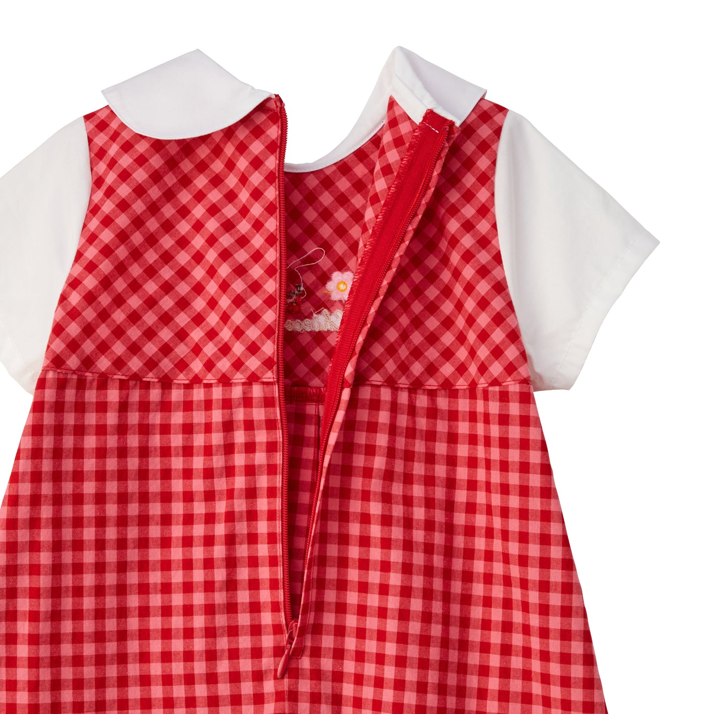 Sweet Gingham Ribbon Dress