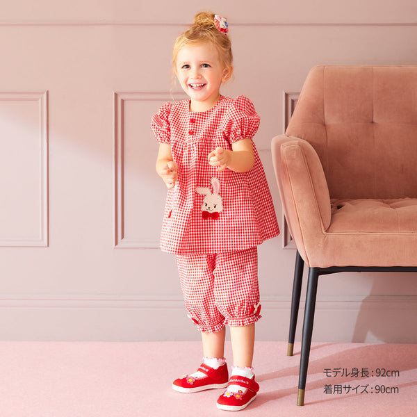 Sweet Gingham Ribbon Shorts