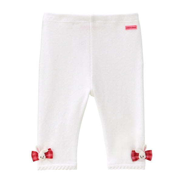 Sweet Gingham Ribbon Cropped Leggings